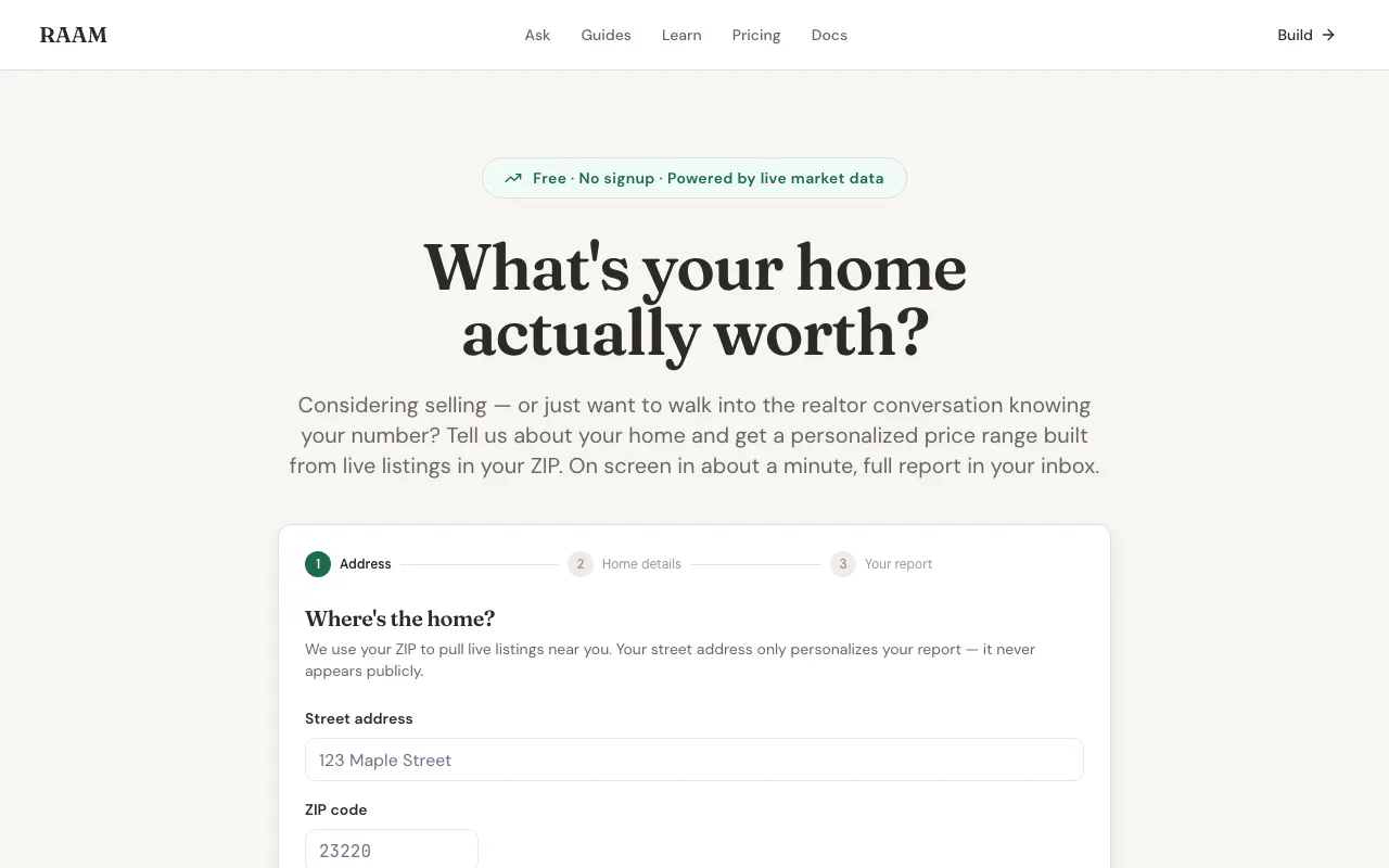 What's Your Home Worth? screenshot