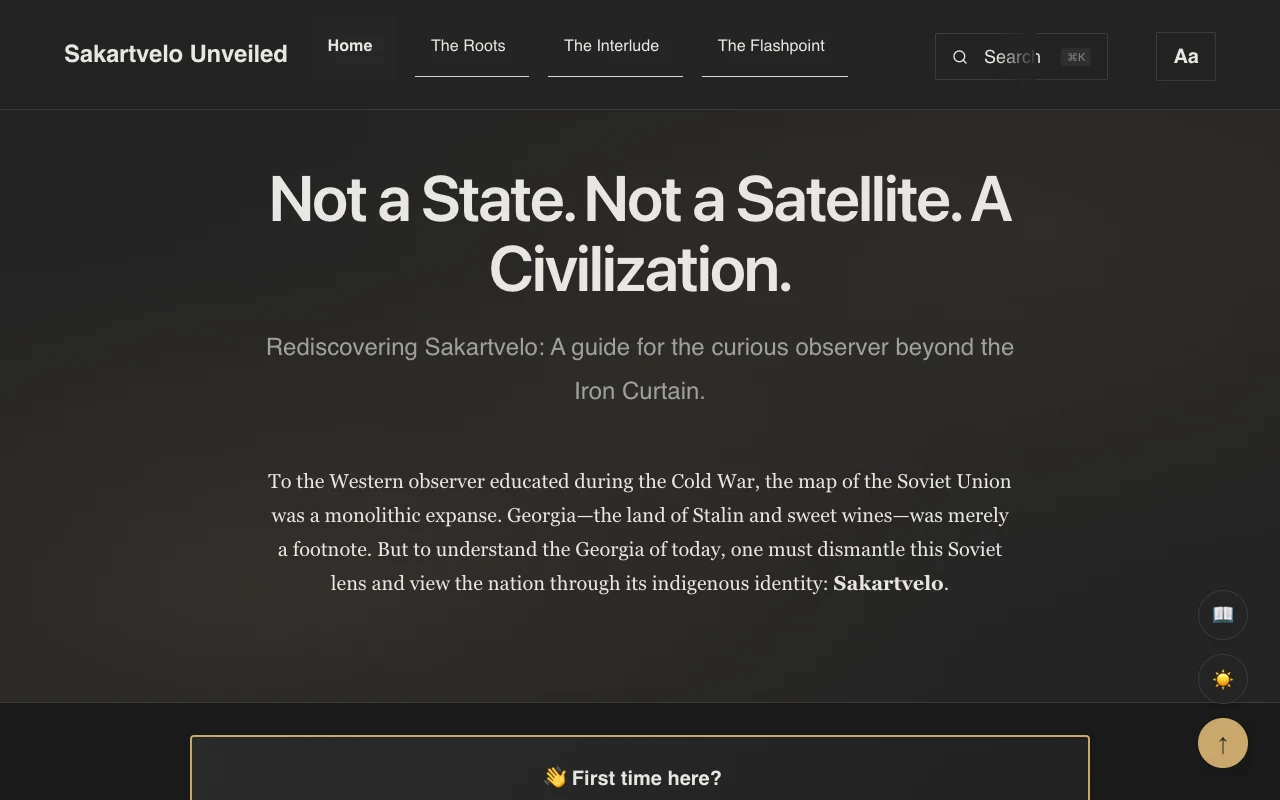 Sakartvelo Unveiled screenshot
